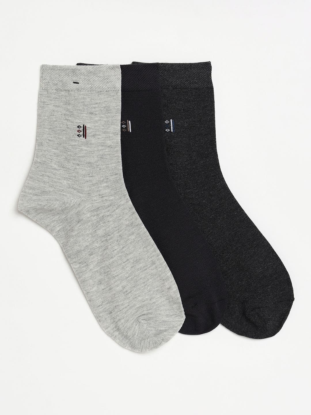 Camey Men Pack Of 3 Assorted Ankle Socks - view 1