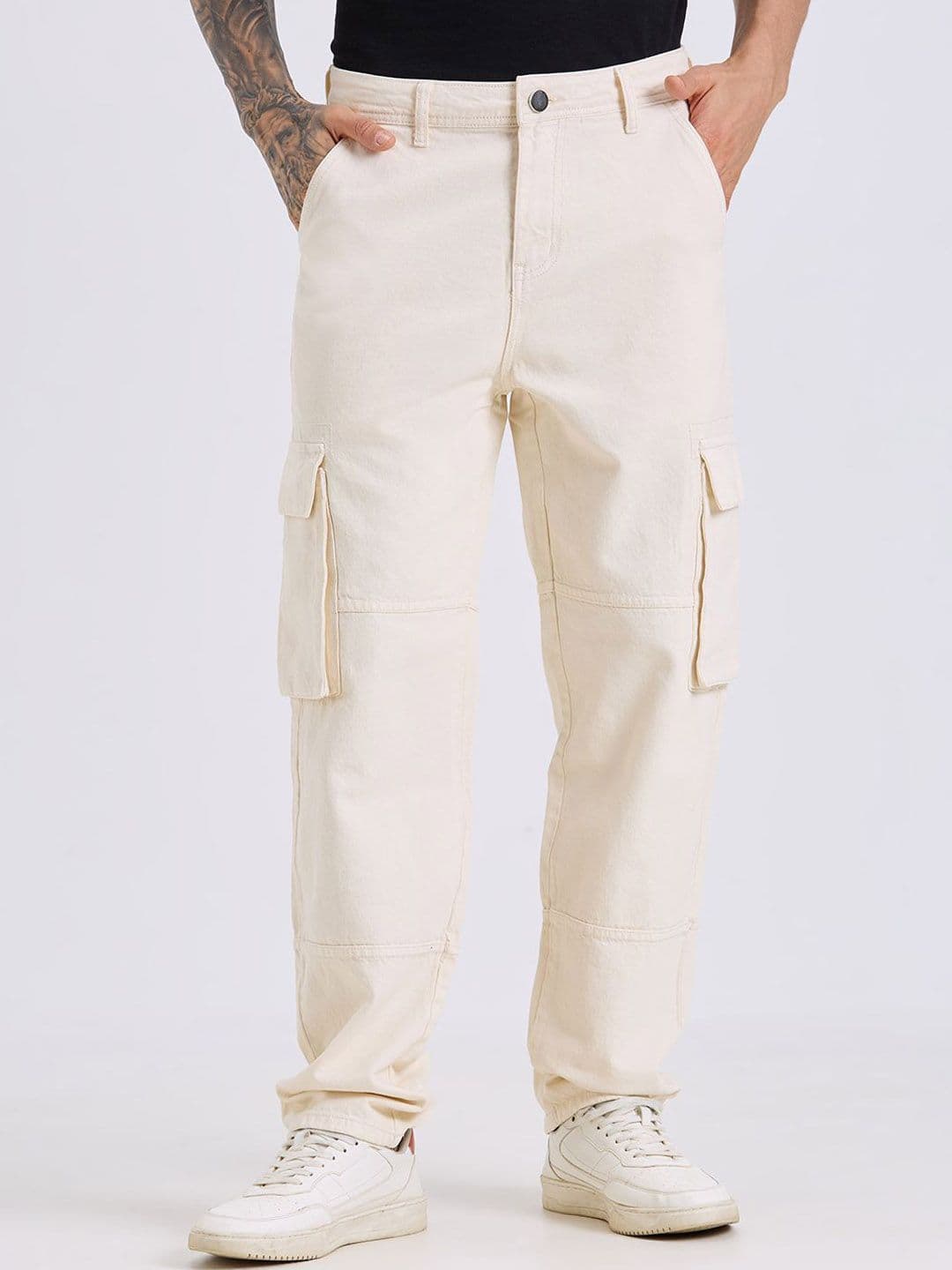 Style Quotient Men Smart Relaxed Fit Mid-Rise Jeans - view 1