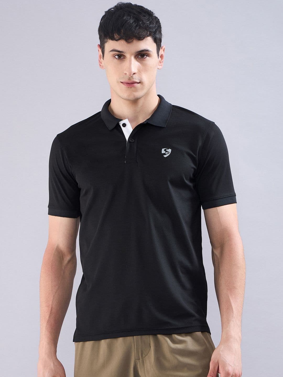 SG Men Polo Collar Regular Fit T-shirt - view 1