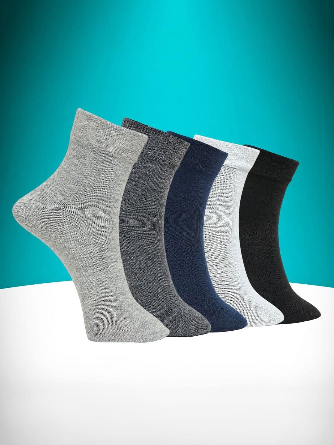 MJE Pack Of 5 Ankle-Length Socks - view 1
