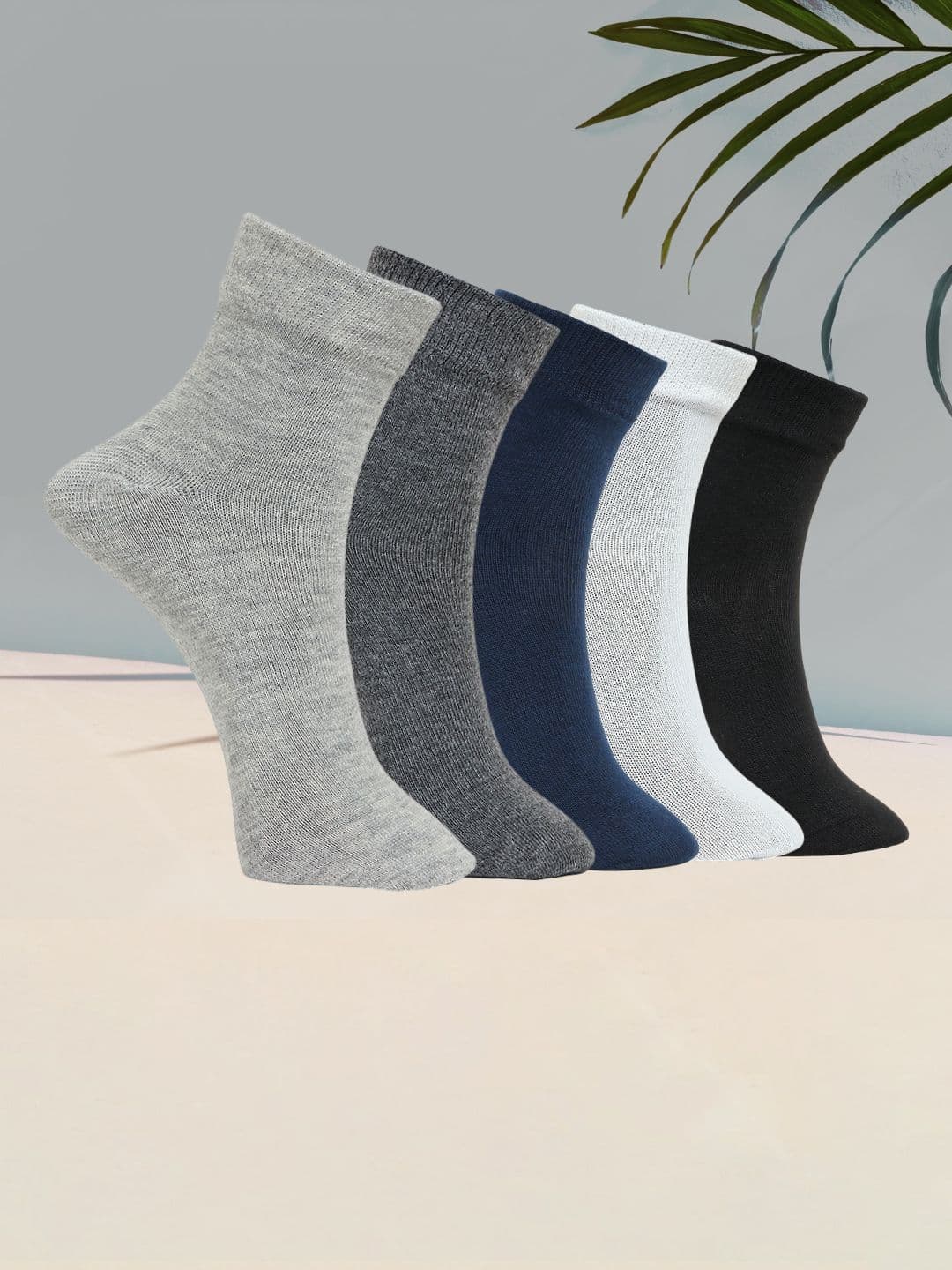 MJE Pack Of 5 Ankle-Length Socks - view 1