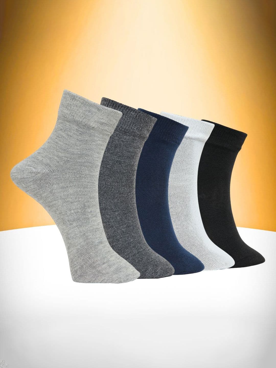 MJE Pack Of 5 Ankle-Length Socks - view 1