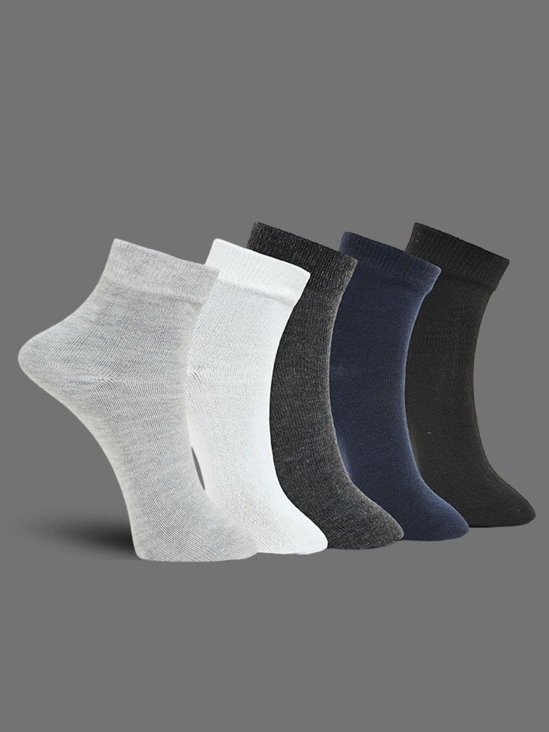 MJE Pack Of 5 Ankle-Length Socks - view 1