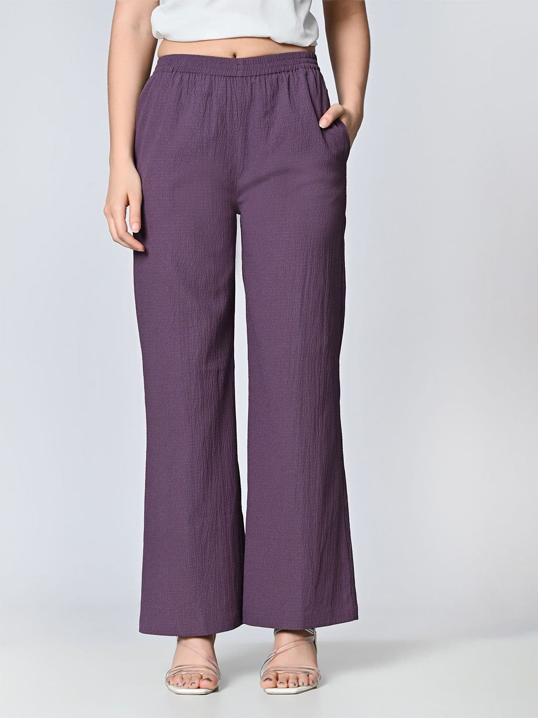 OTIRA Women Crepe Palazzos - view 1
