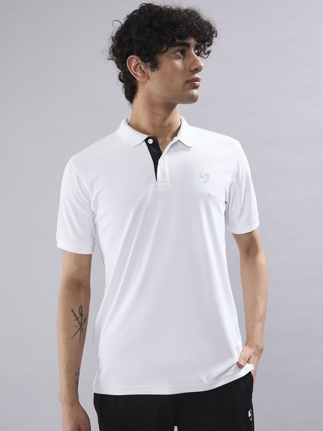 SG Men Polo Collar Regular Fit Short Sleeves T-shirt - view 1