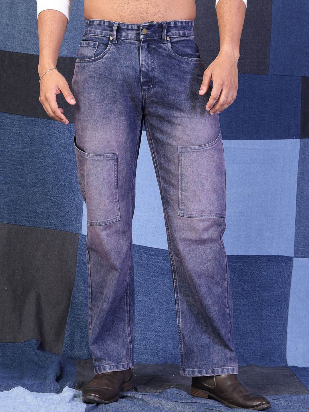 VESTIDO MODAS Men Straight Fit Mid-Rise Light Fade Stretchable Jeans - view 1