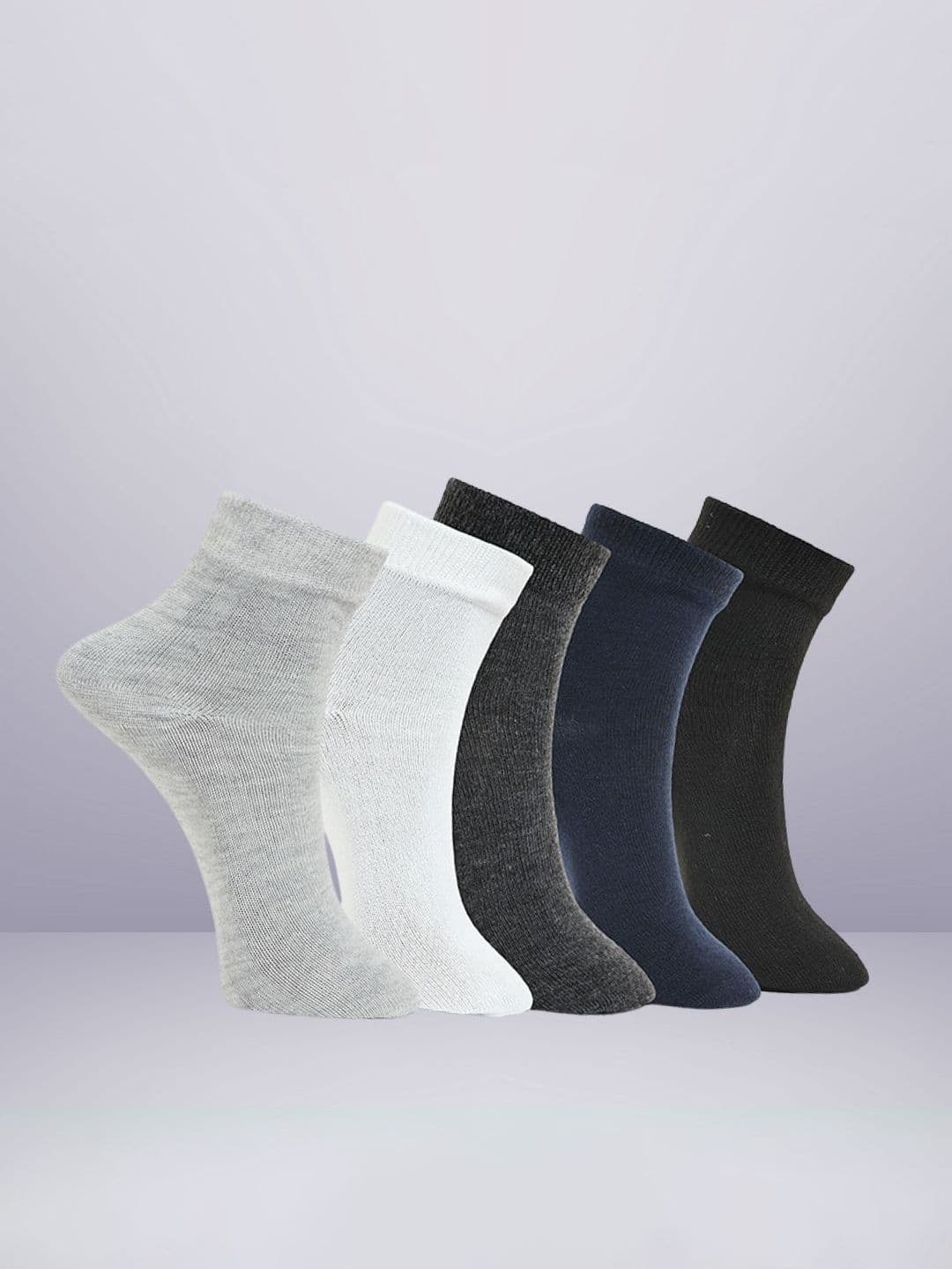 MJE Pack Of 5 Ankle-Length Socks - view 1