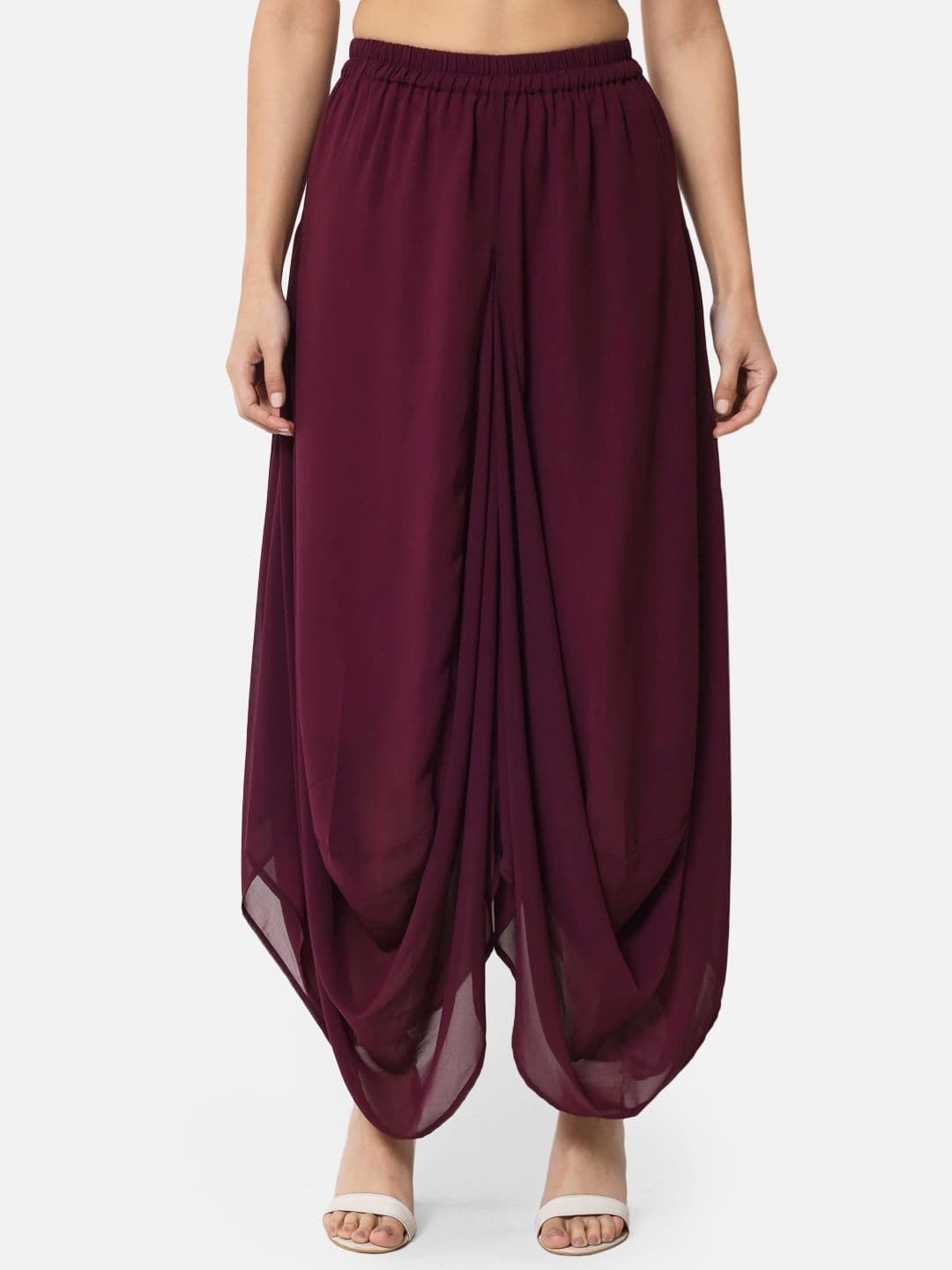 OTIRA Women Solid Flared Palazzo - view 1