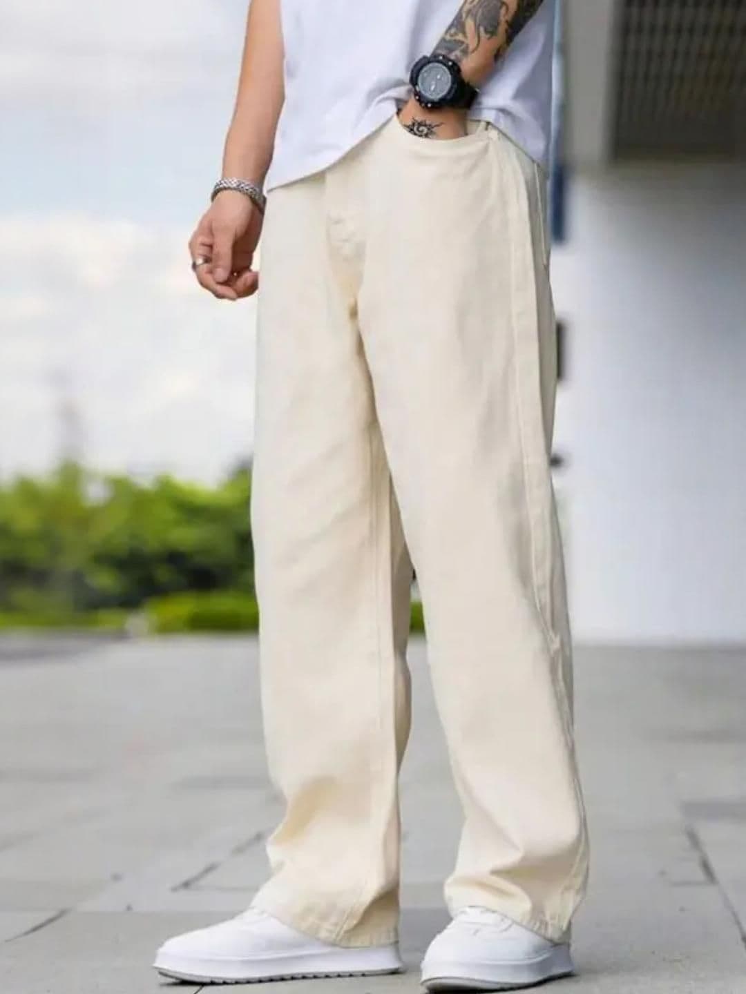 SZN Men Classic Regular Fit Mid-Rise Stretchable Jeans - view 1