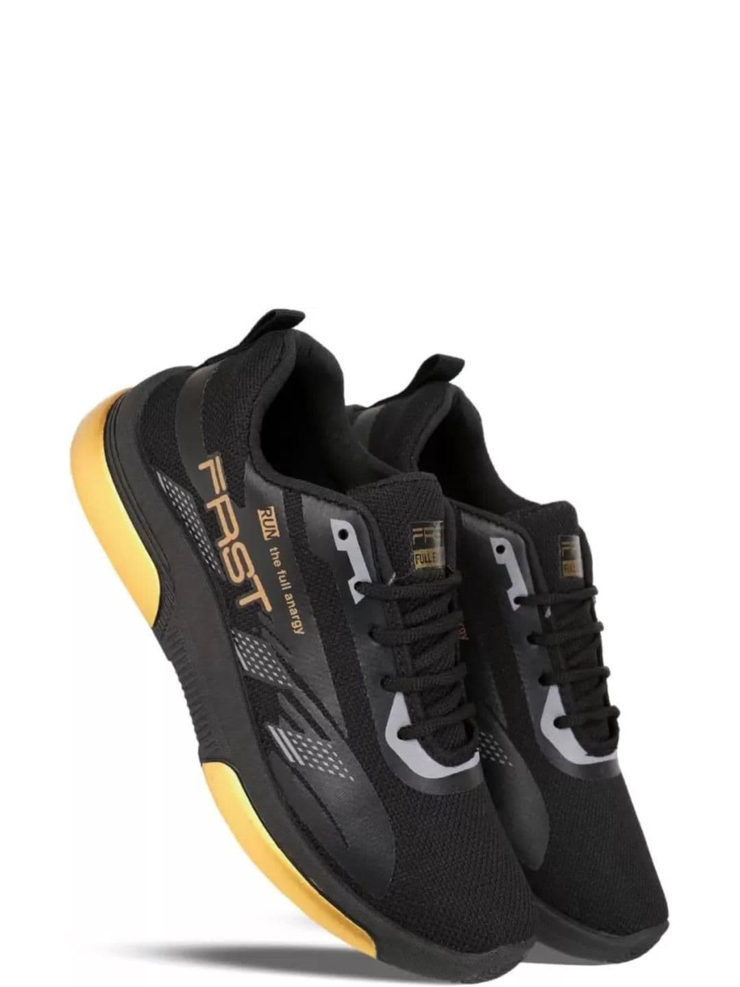 HOTSTYLE Men Gold Canvas Sports Shoes - view 1