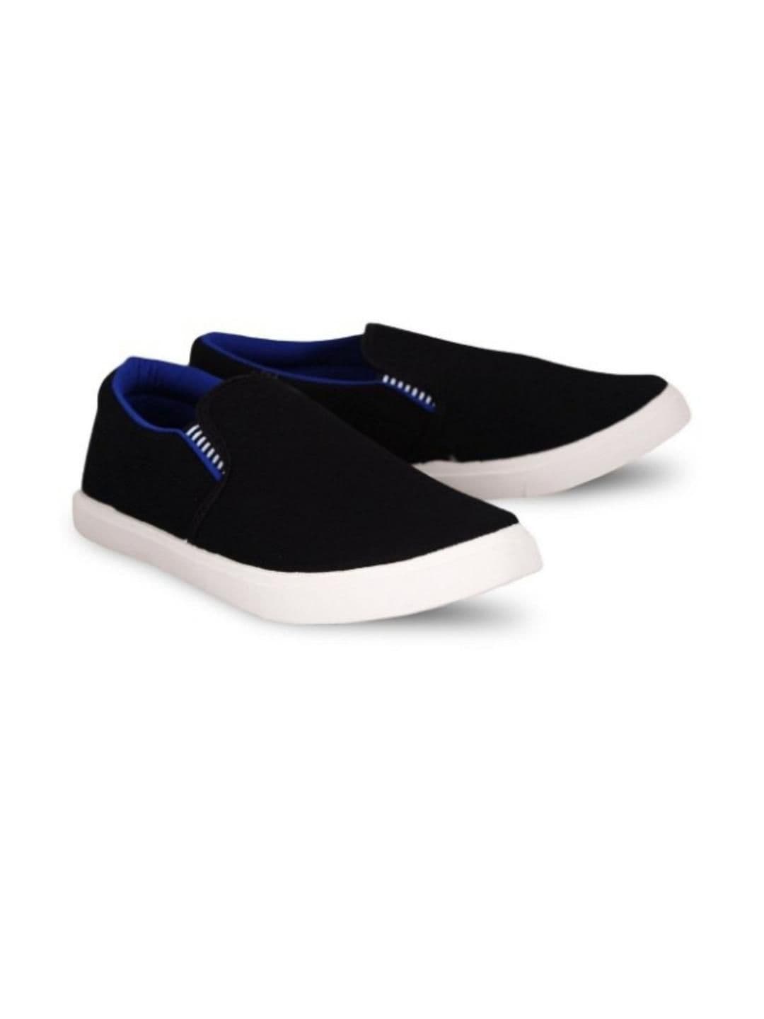 HOTSTYLE Men Black Canvas Sports Shoes - view 1