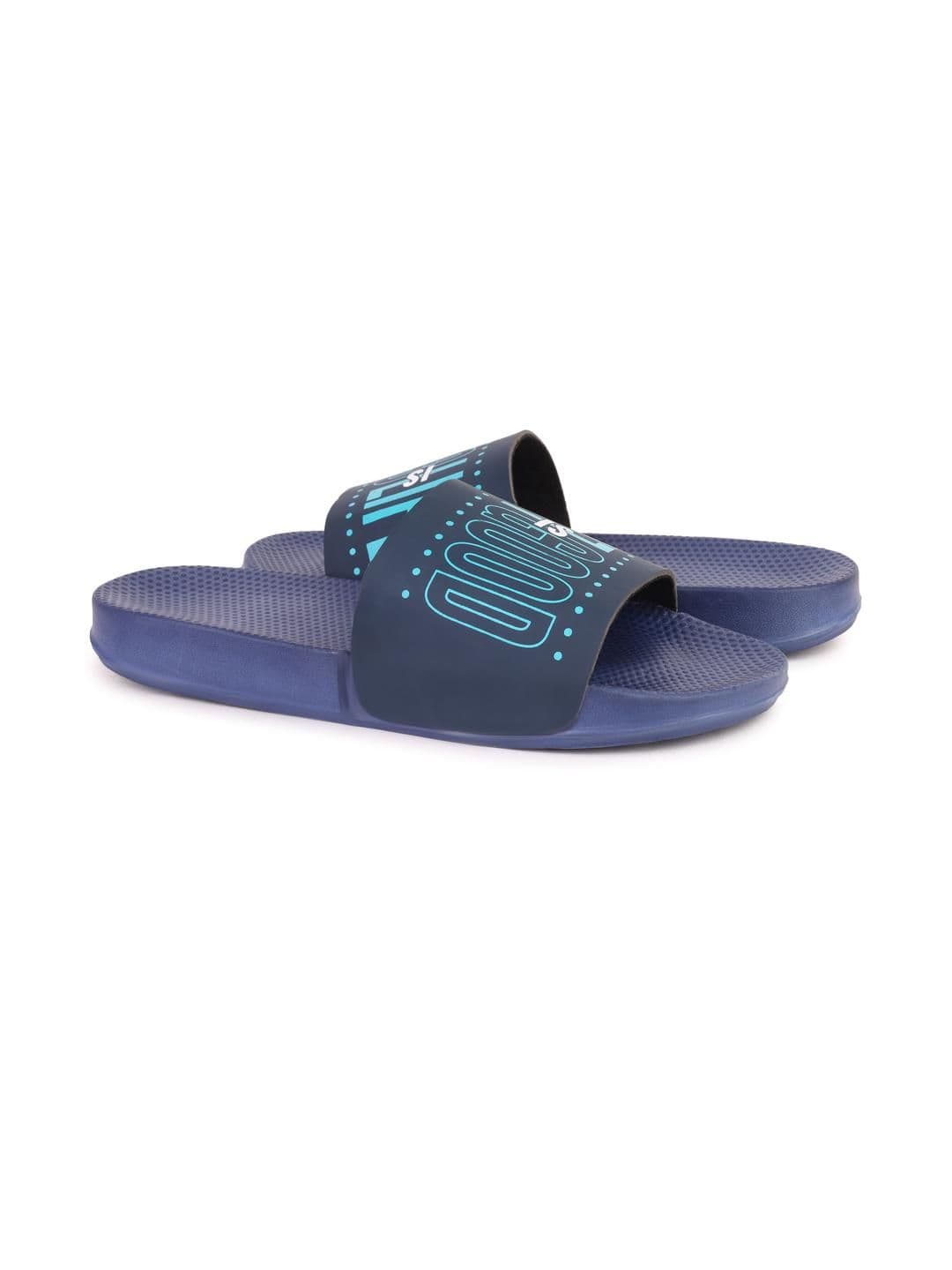 PENNEN Men Blue Flip Flops - view 1