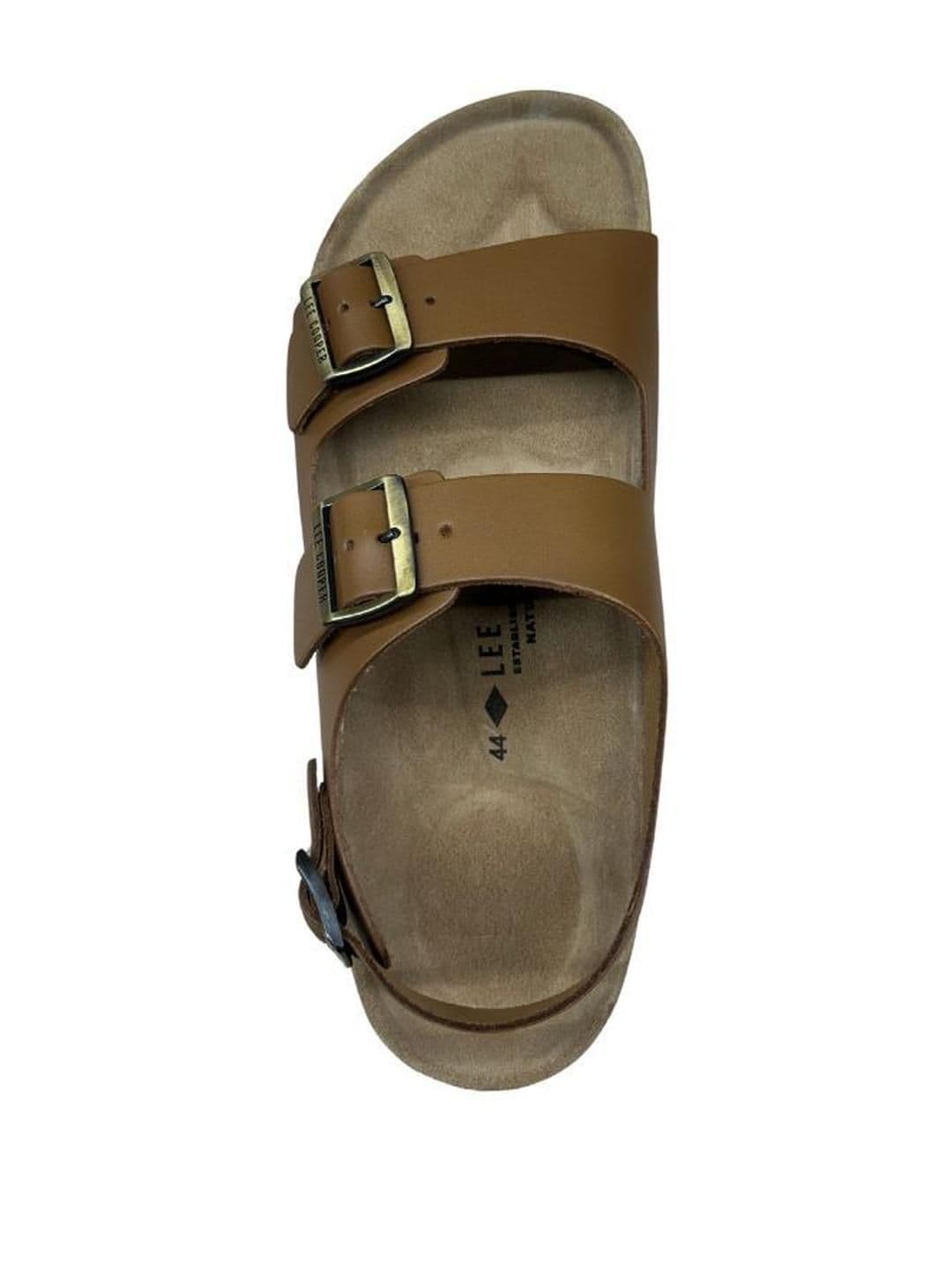 Lee Cooper Men Tan Leather Sandals - view 1