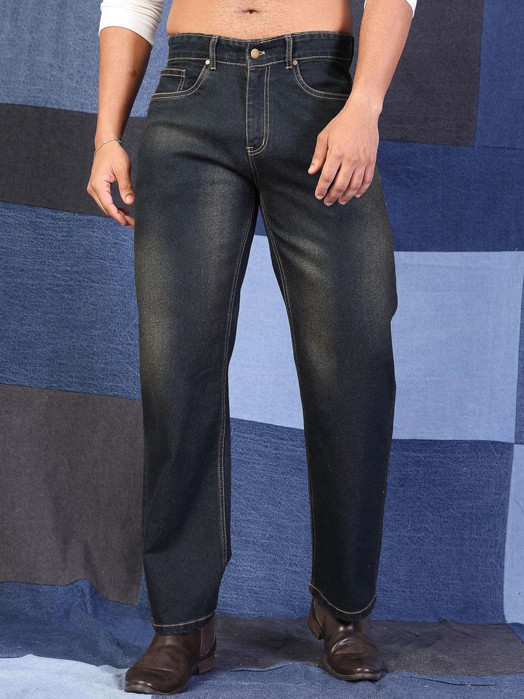 VESTIDO MODAS Men Mid-Rise Slim Fit Light Fade Stretchable Jeans - view 1
