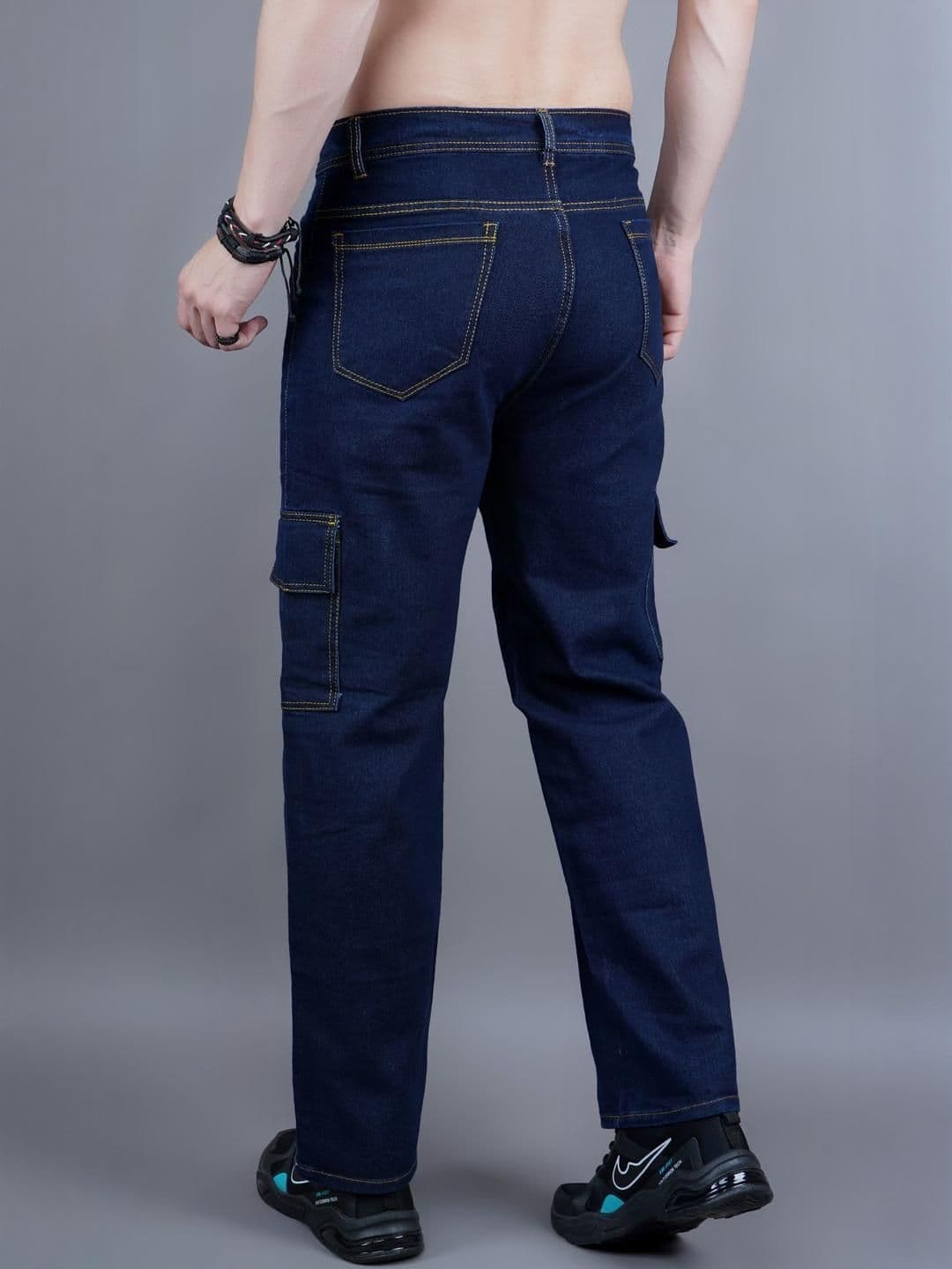 SZN Men Classic Boyfriend Fit Mid-Rise Stretchable Jeans - view 1