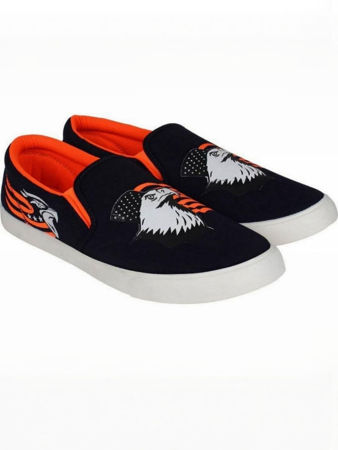 HOTSTYLE Men Orange Canvas Sports Shoes - view 1