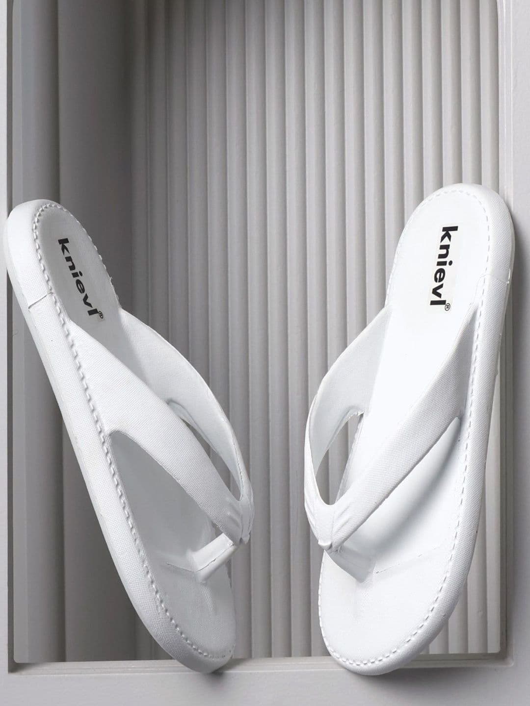 KNIEVL Men Solid Thong Flip-Flops - view 1
