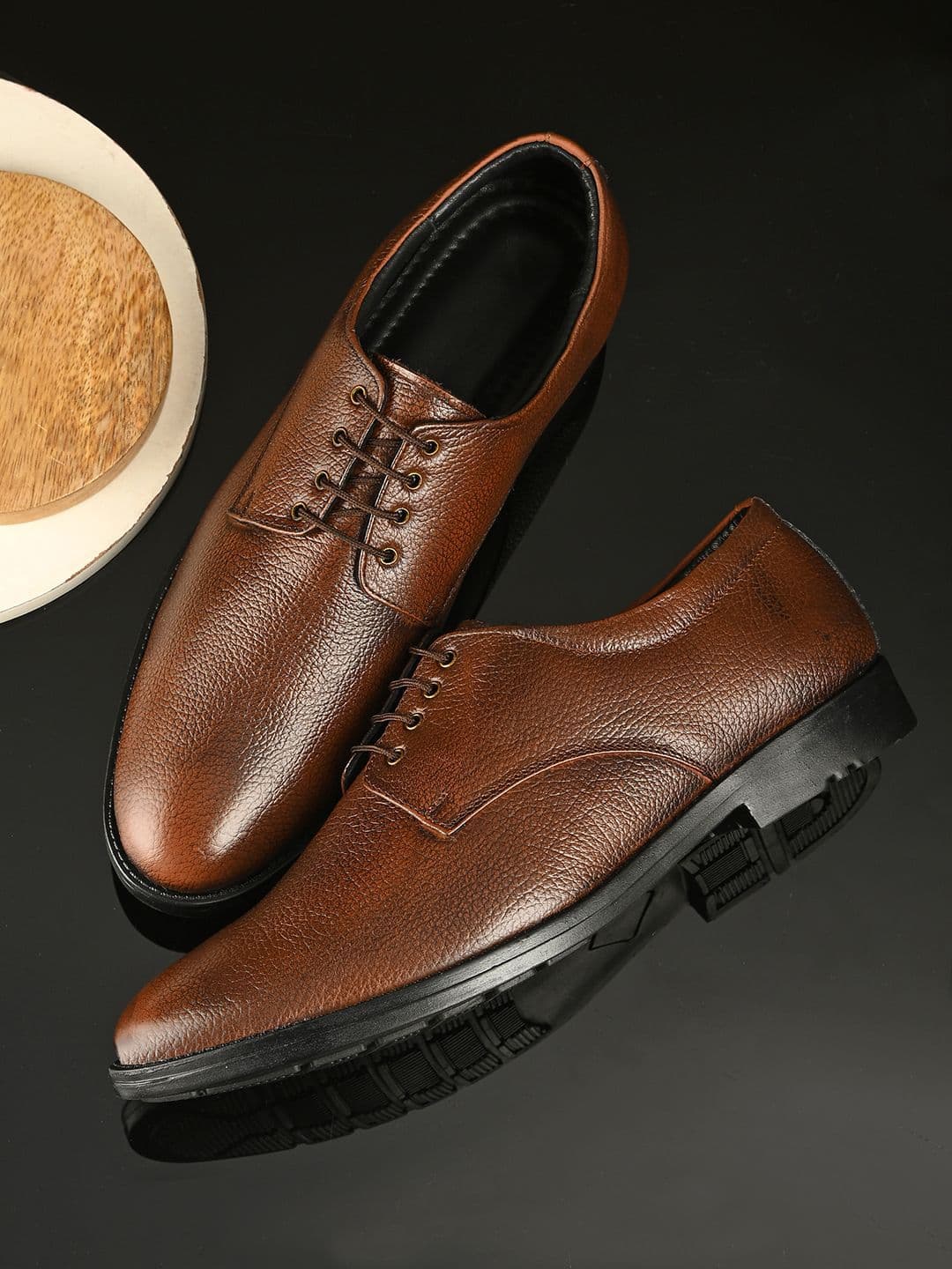 Mactree Men Leather Formal Derbys - view 1