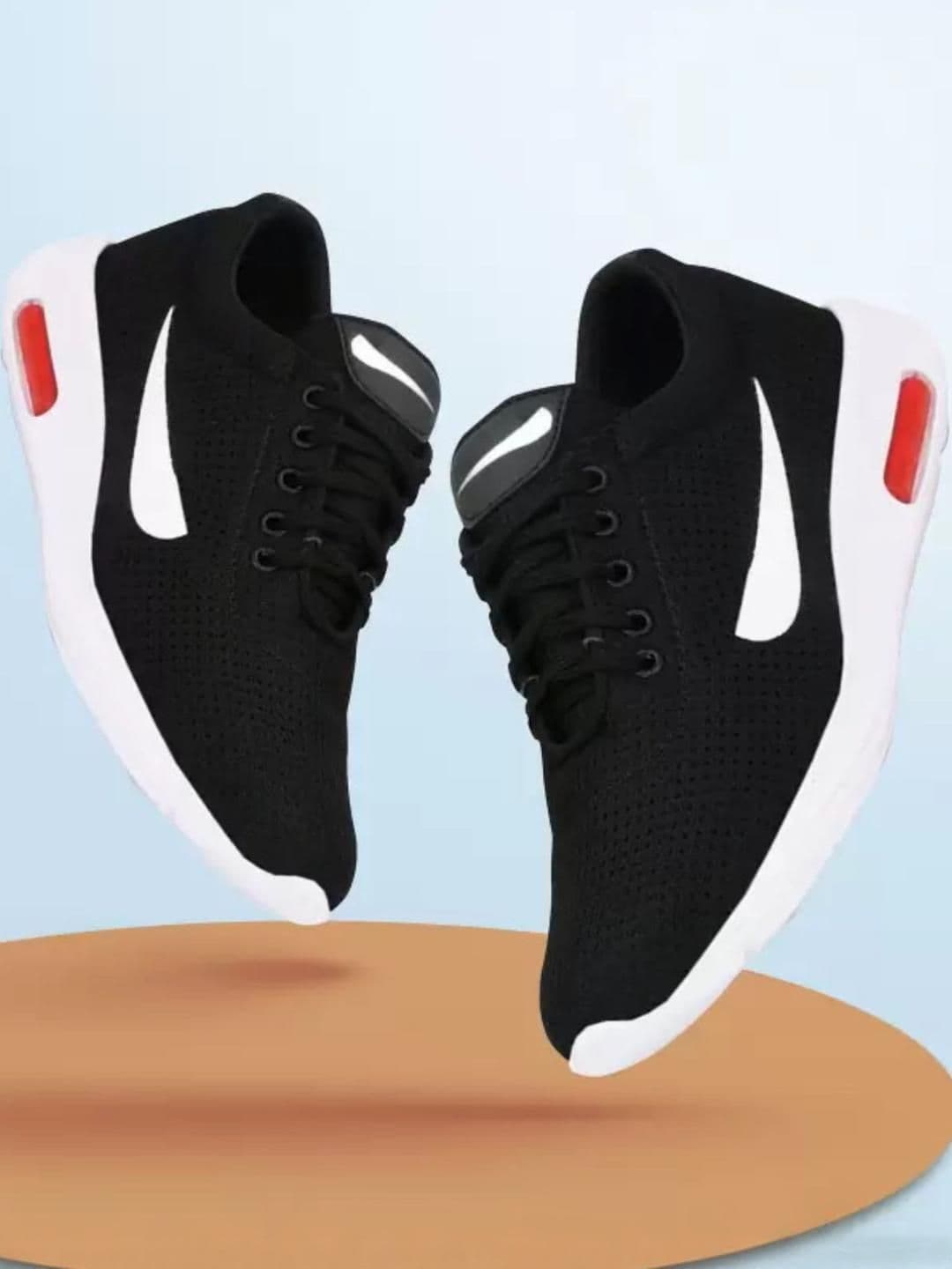 HOTSTYLE Men Black Canvas Sports Shoes - view 1