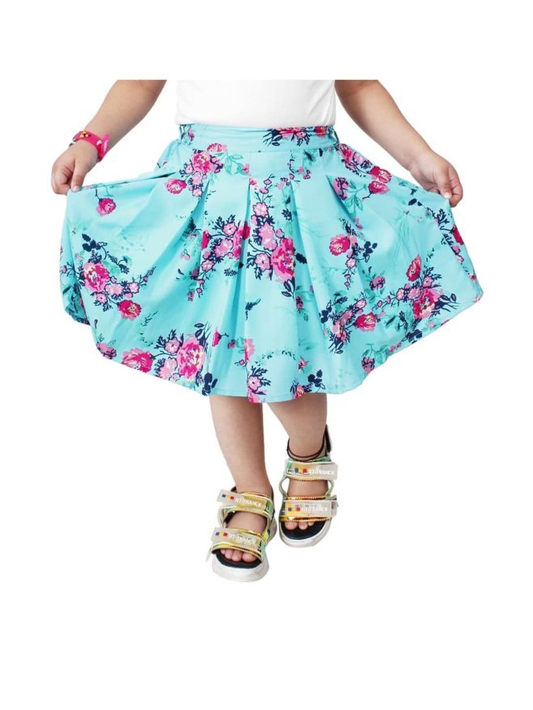 Alisha Moda Floral Print Skirt - view 1