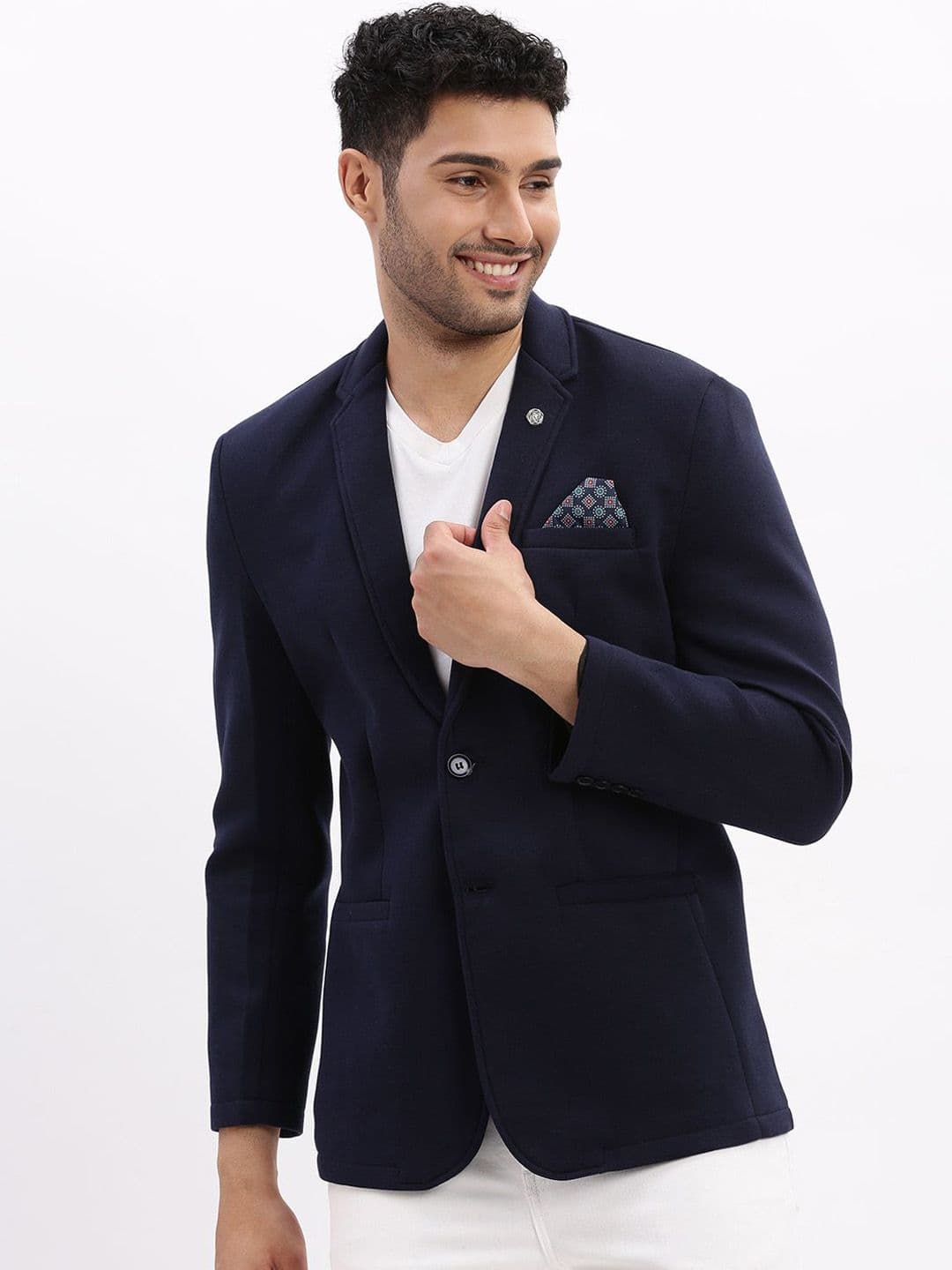 SHOWOFFFF Slim-Fit Single Breasted Blazer - view 1