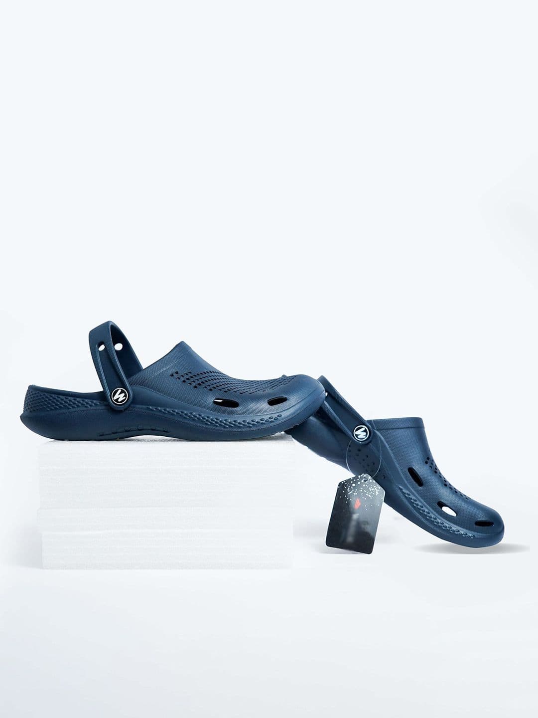 WAALK Men Self Design Clogs - view 1