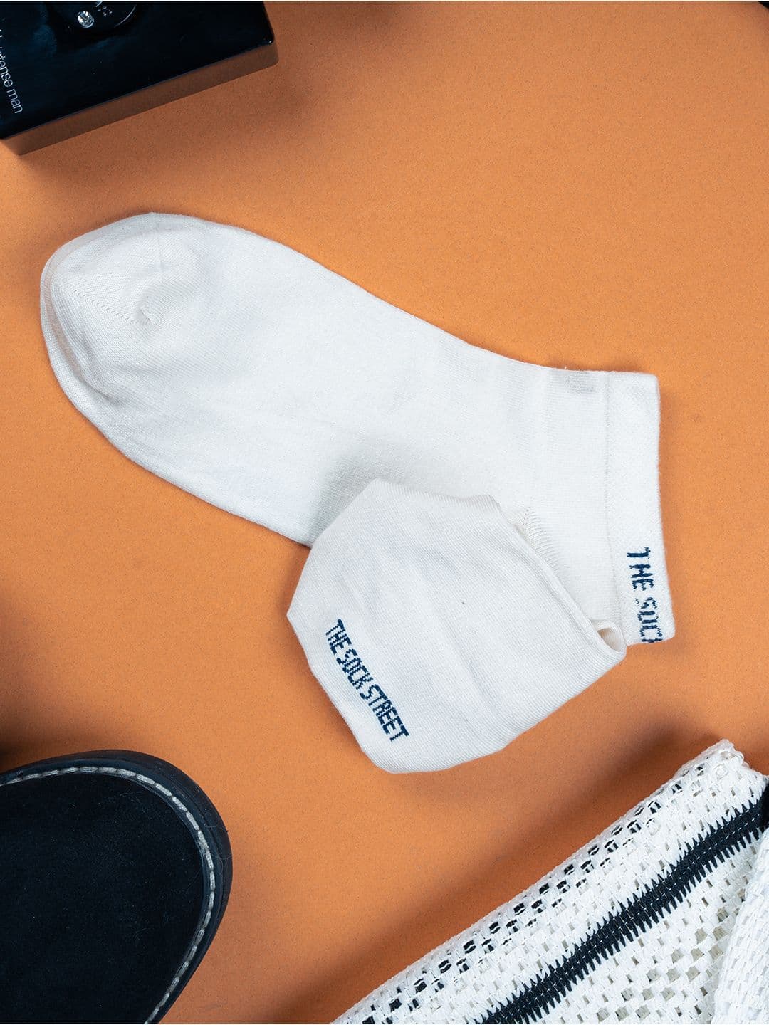 The Sock Street Pack Of 3 Cotton Shoe Ankle Socks - view 1