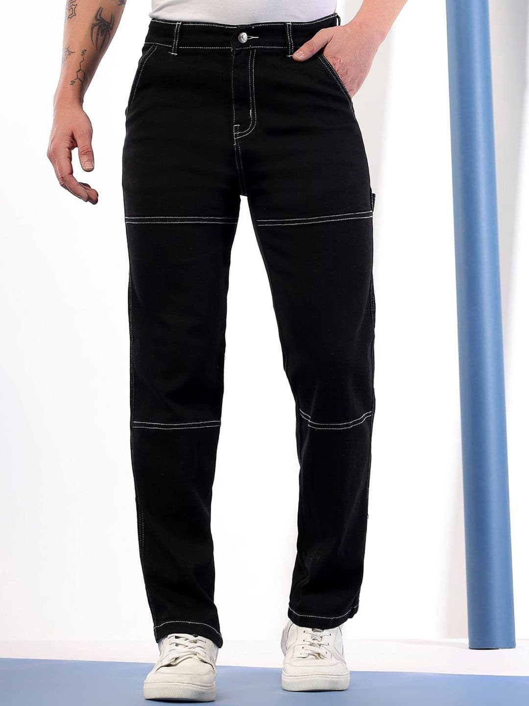 Kotty Men Comfort Regular Fit Mid-Rise Stretchable Jeans - view 1