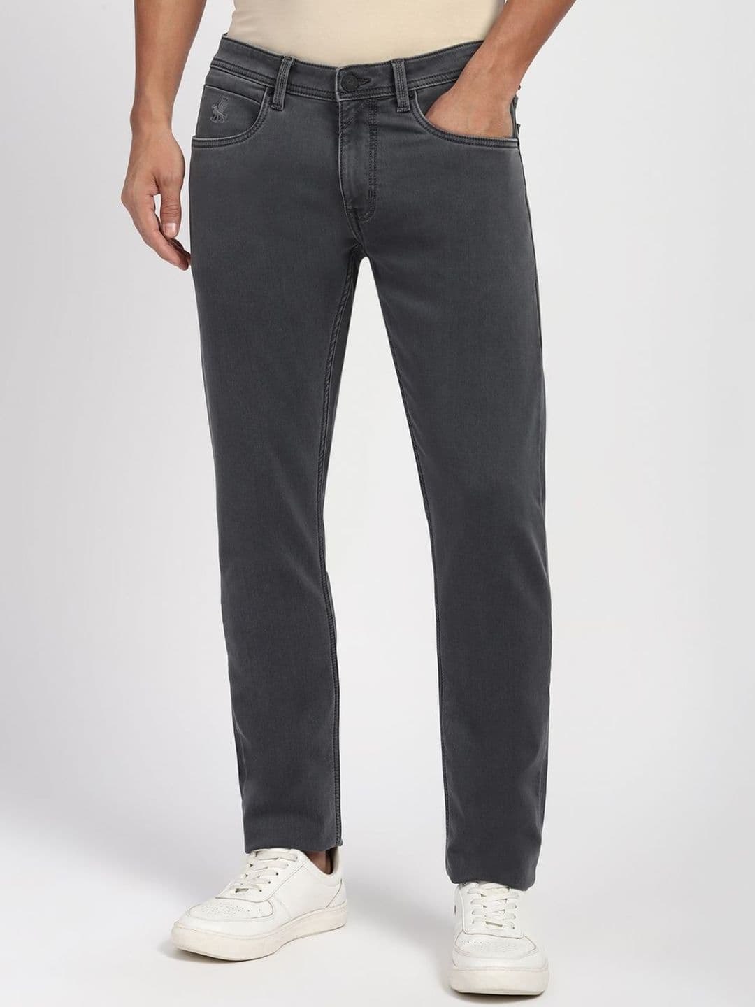 Peter England Casuals Men Tapered Fit Mid-Rise Jeans - view 1