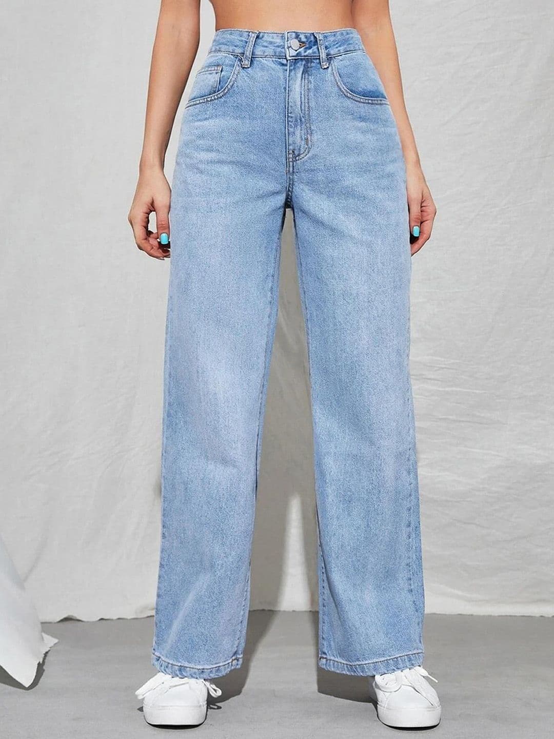 Stylecast X Kotty Women Regular Fit High-Rise Light Fade Stretchable Cotton Jeans - view 1