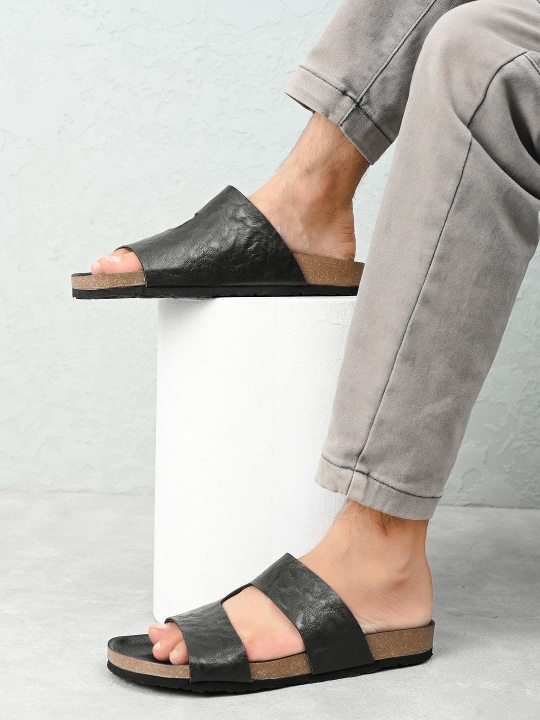 Killer Men Synthetic Leather Comfort Casual Sandals - view 1
