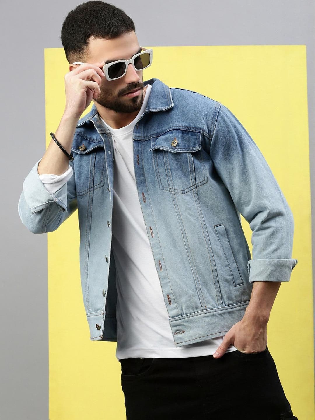VOXATI Men Denim Jacket - view 1