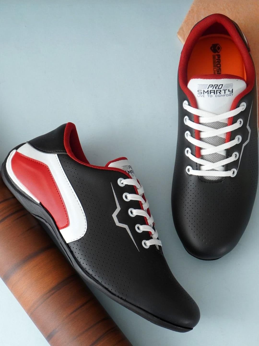 PROSMARTY Men Black Sports Shoes - view 1