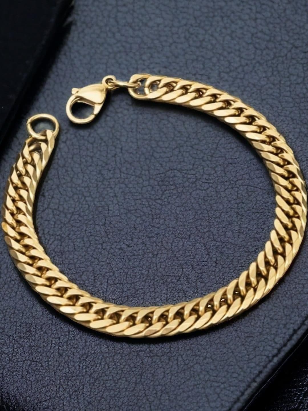 Roadster Gold-Plated Brass Bracelet - view 1