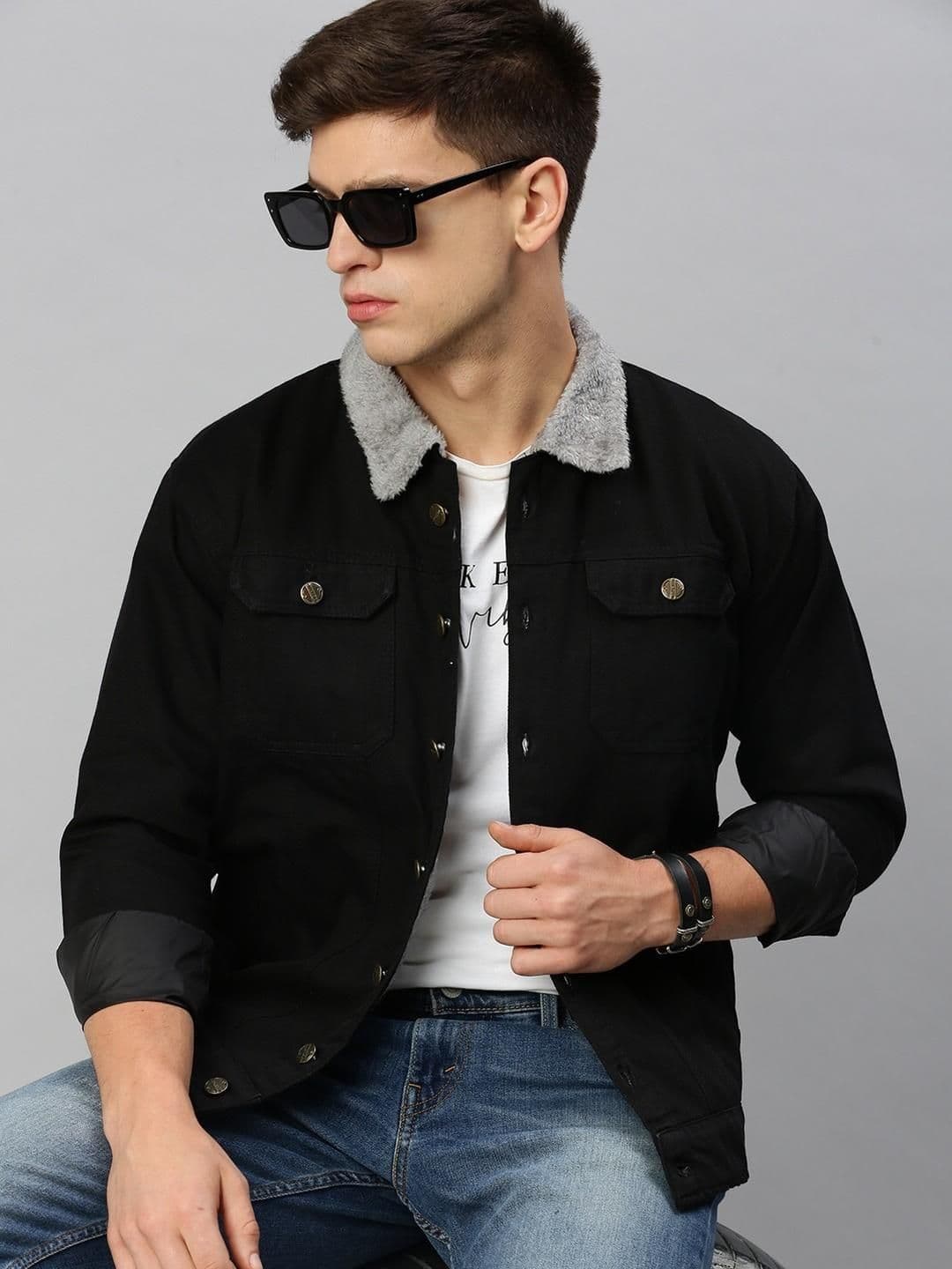 VOXATI Men Denim Jacket - view 1
