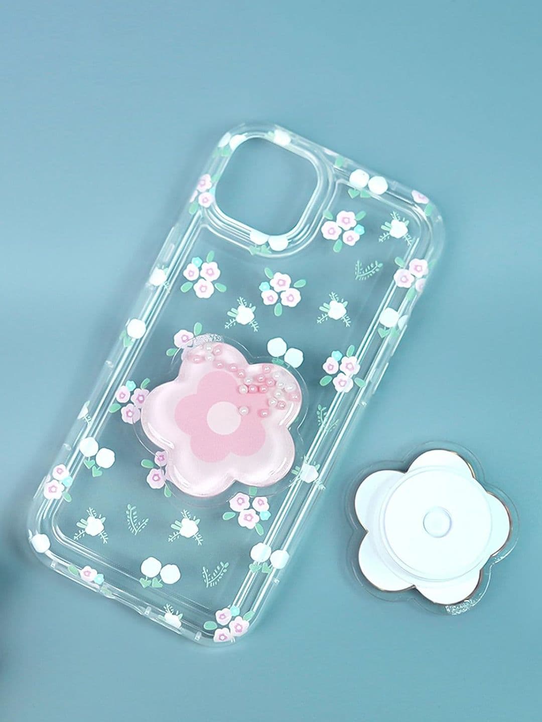 PEEPERLY Floral Printed iPhone 13 Back Case Mobile Accessories