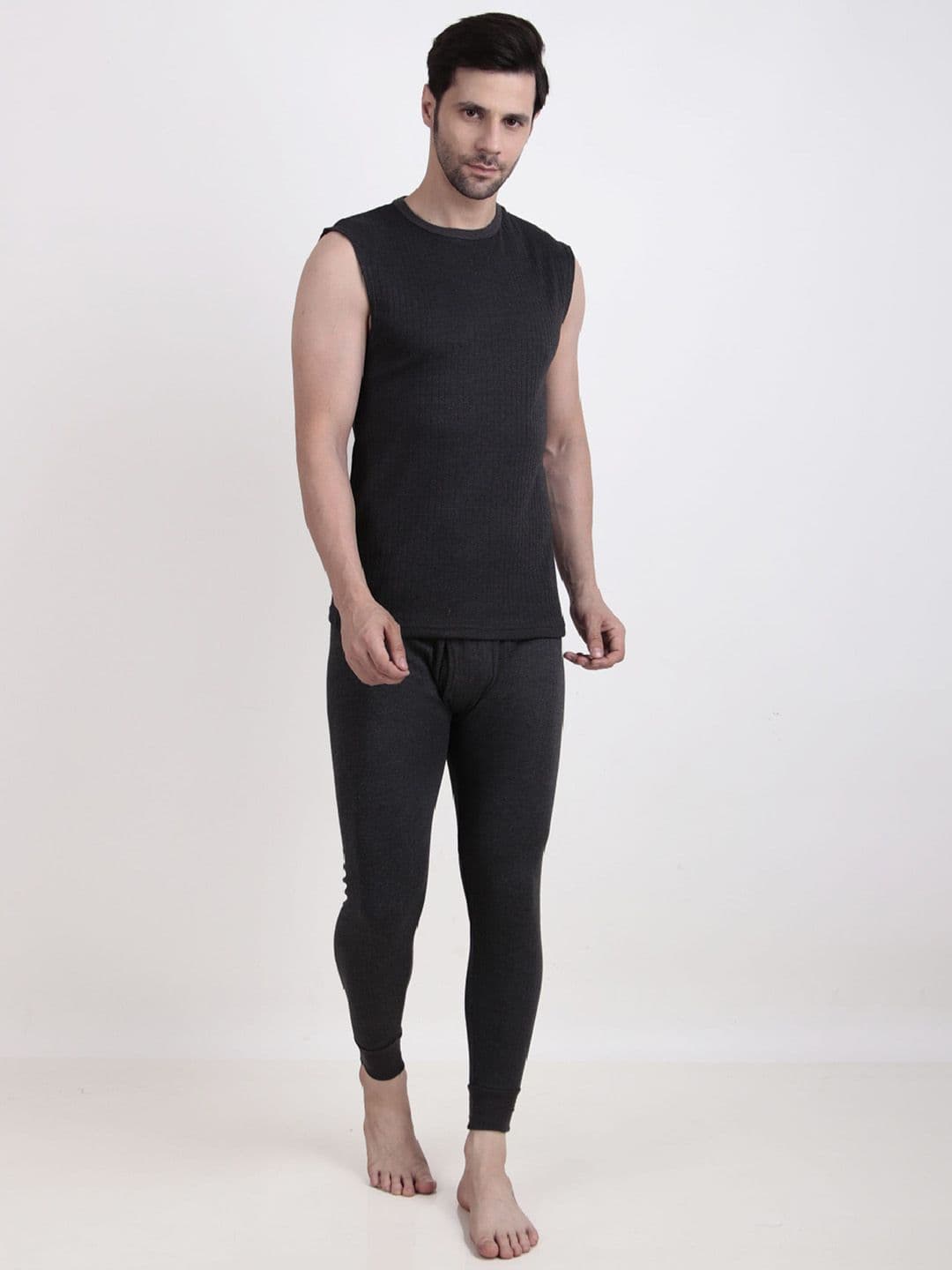 inner element Stretchable Sleeveless Thermal Set - view 1
