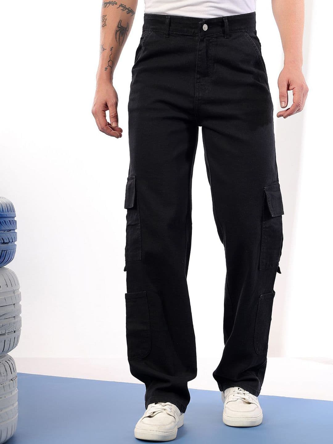 Stylecast X Kotty Men Comfort Regular Fit Mid-Rise Stretchable Jeans - view 1