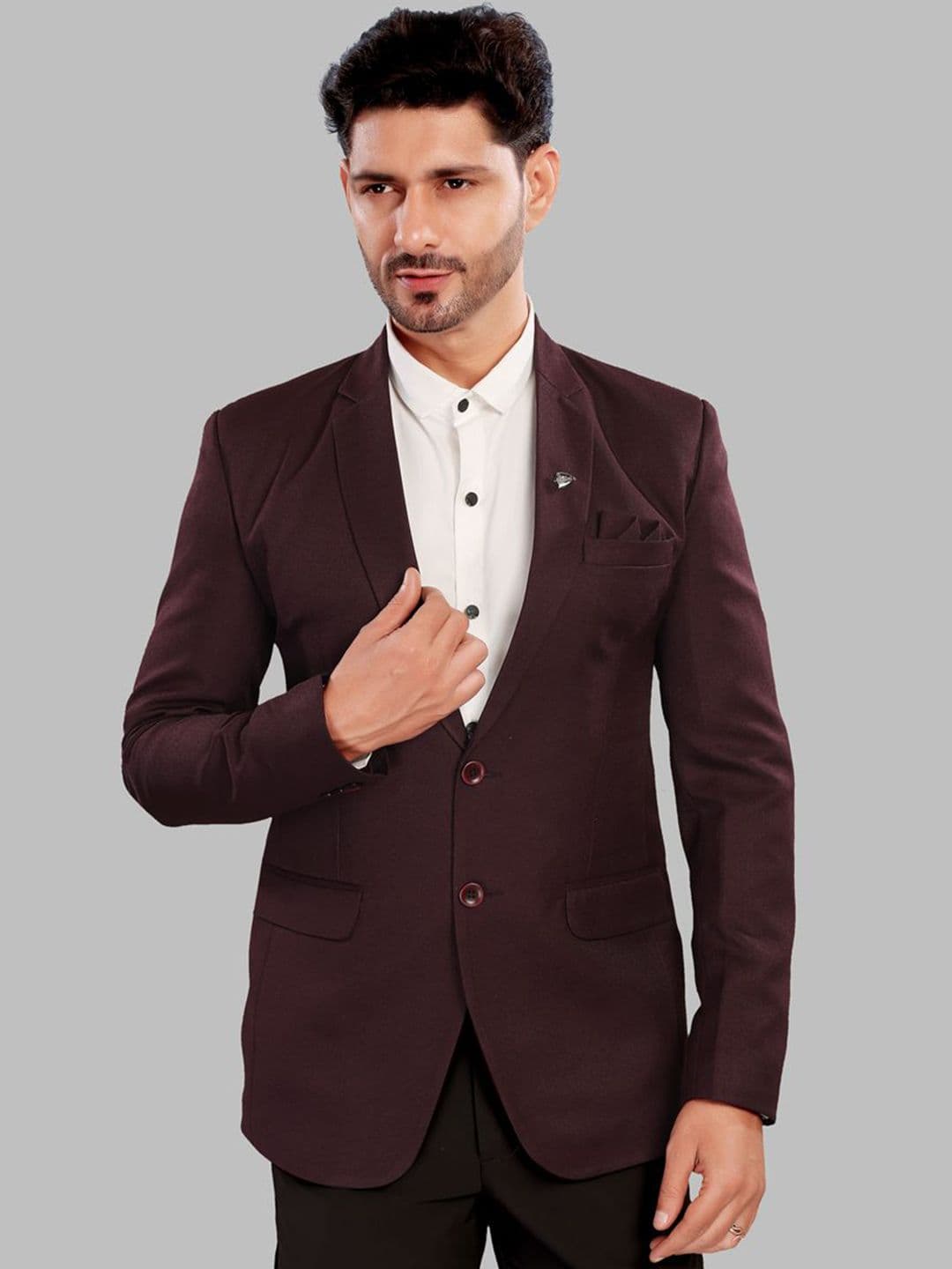 UR ETHICS Slim-Fit Single Breasted Blazer - view 1