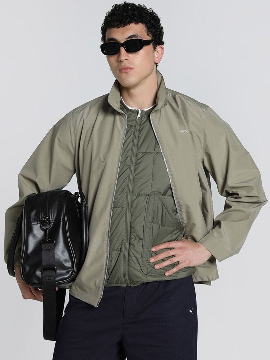 Puma Men's MMQ 2-in-1 Relaxed Fit Jacket - view 1