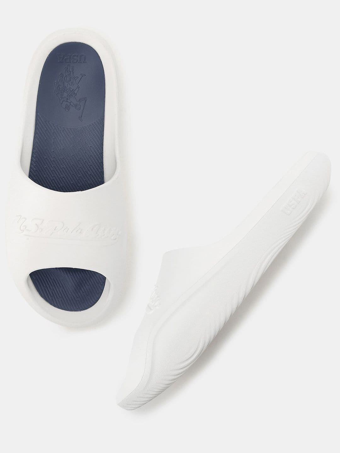 U.S. Polo Assn. Men Solid Casual Sliders - view 1