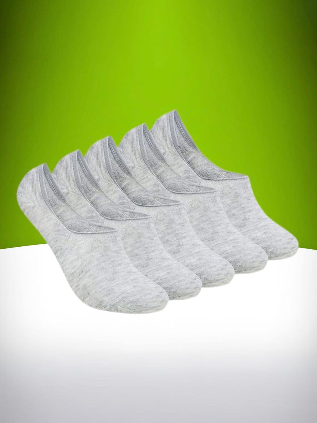 MJE Pack Of 5 Cotton Shoe-Liner Socks - view 1