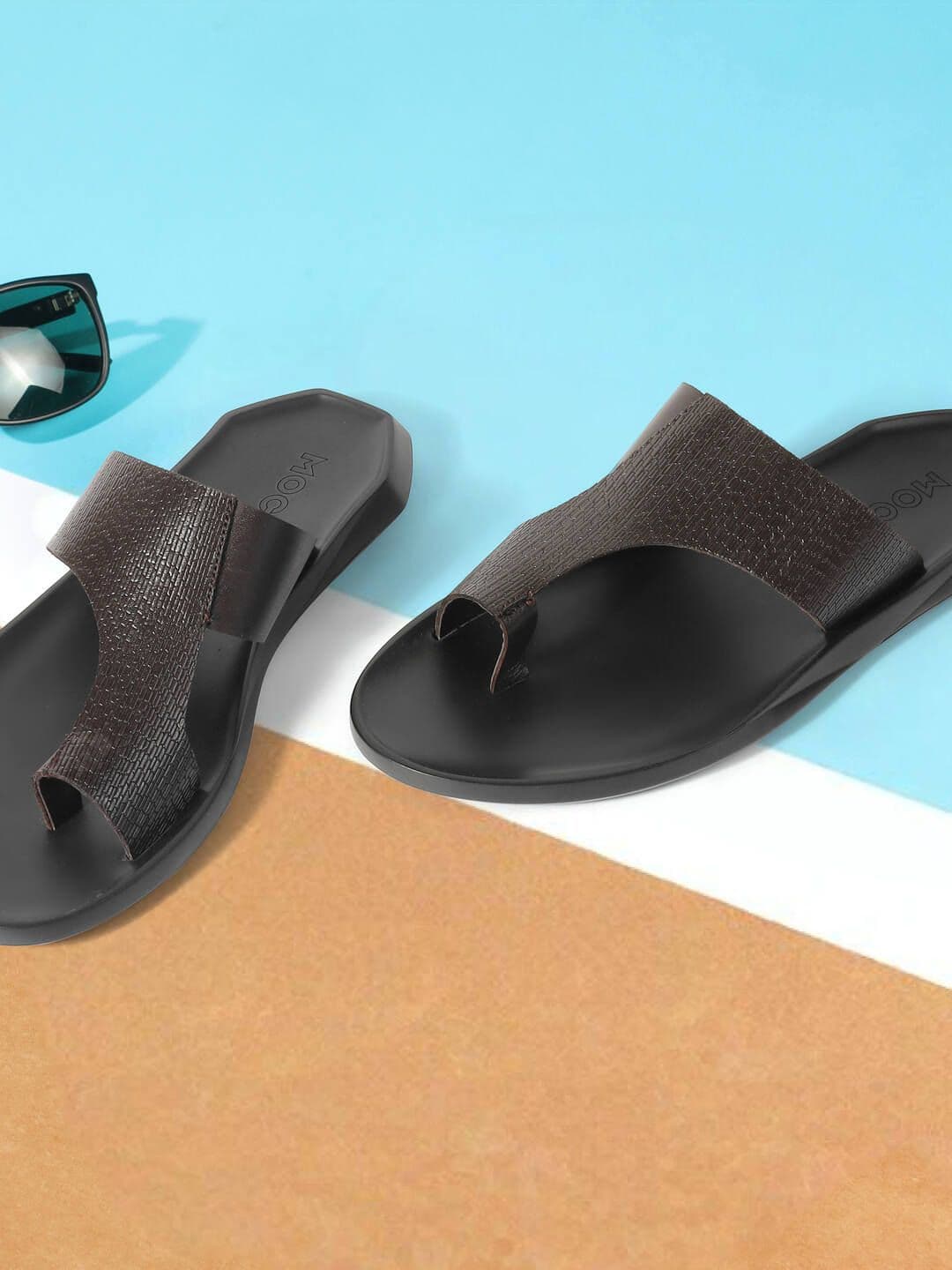 Mochi Men Leather Comfort Sandals - view 1