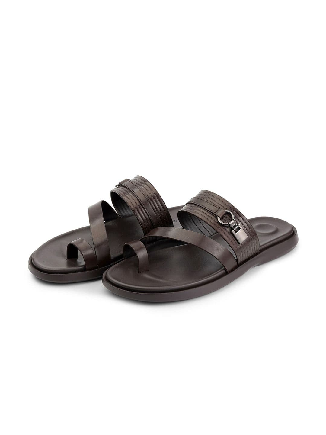 CORDWAINERS Leather Comfort Sandals - view 1