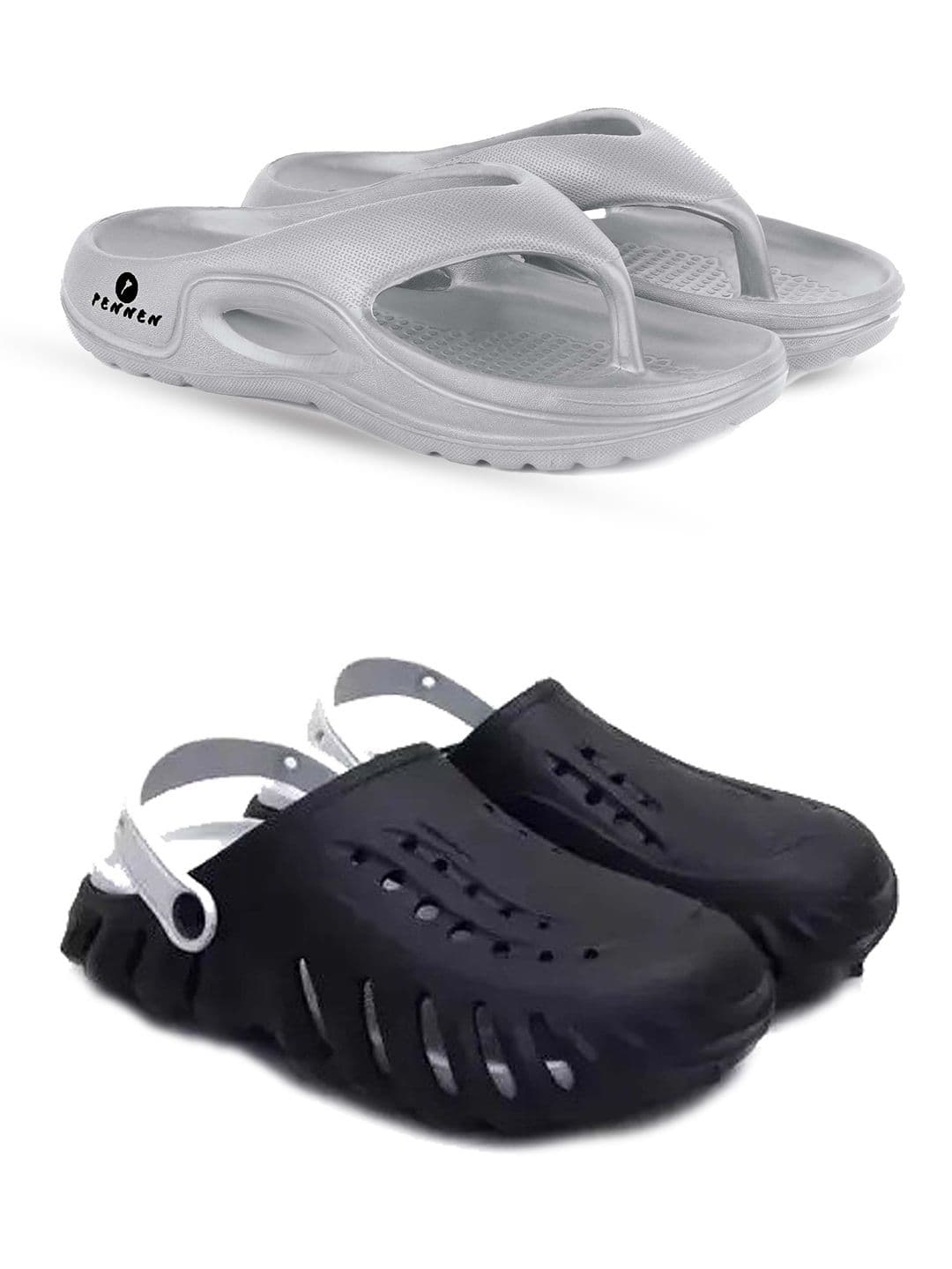 PENNEN Men Set Of 2 Thong Flip-Flops & Clogs - view 1
