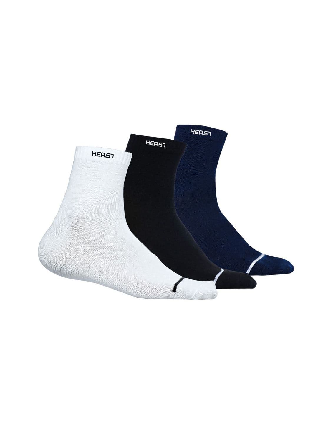 HEAST 3-Pcs Of Organic Calf-Length Socks - view 1