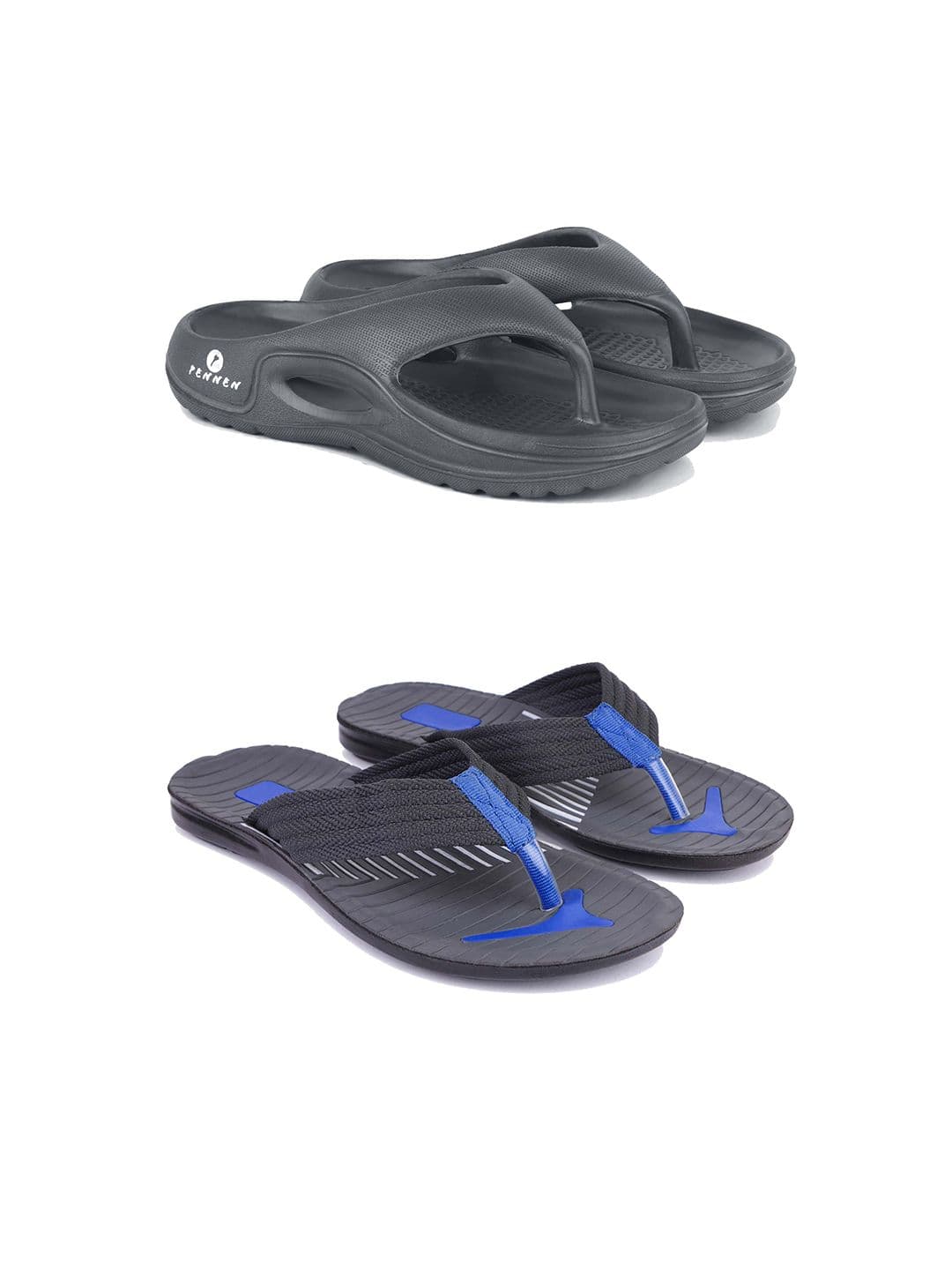 PENNEN Men Set Of 2 Soft & Lightweight Flip Flops - view 1