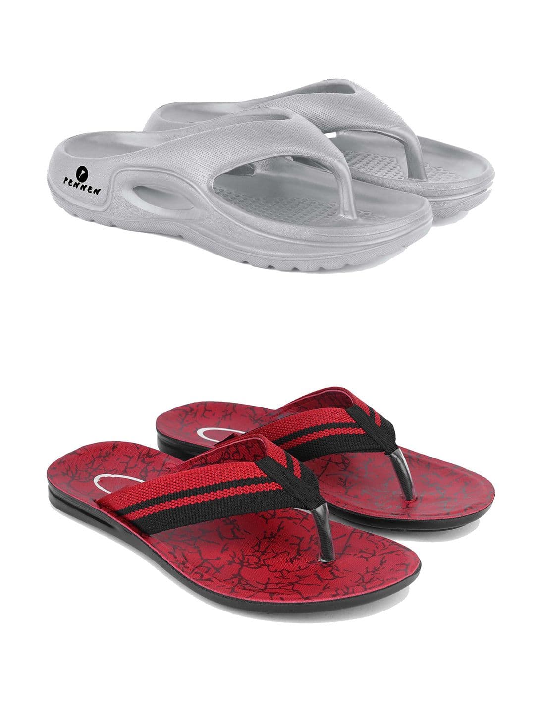 PENNEN Men Set Of 2 Thong Flip-Flops - view 1