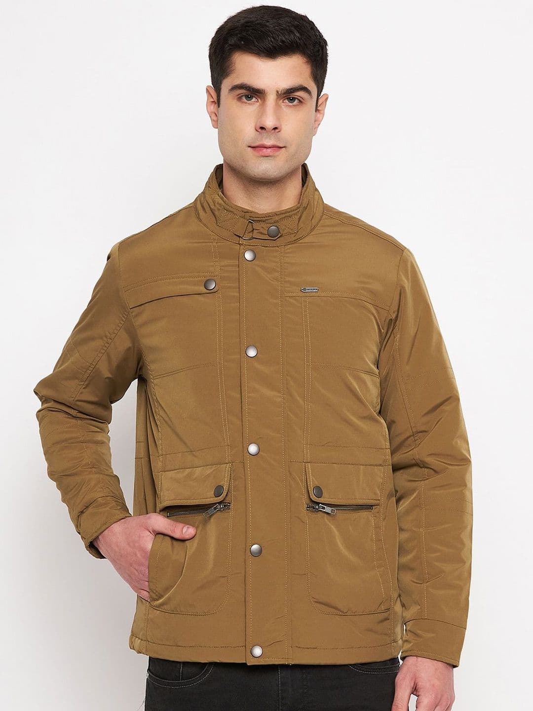 Duke Stand Collar Padded Jacket - view 1
