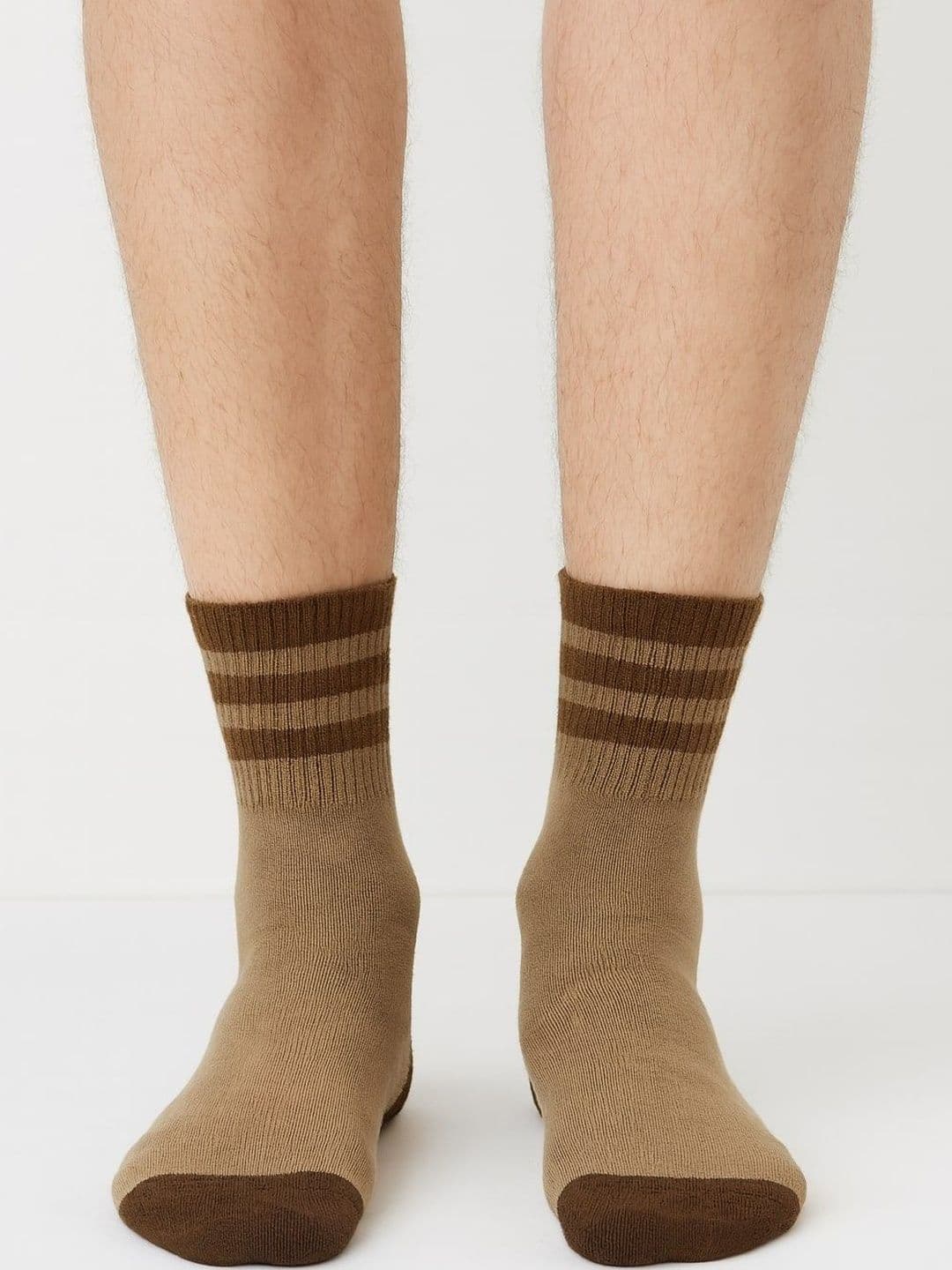 SAZARA Men Pack Of 5 Patterned Cotton Calf Length Socks - view 1
